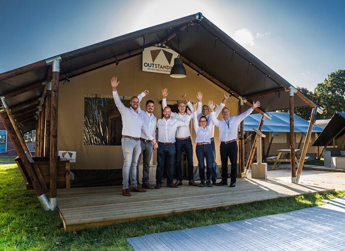 Our Glamping team stays at your service for questions and advice