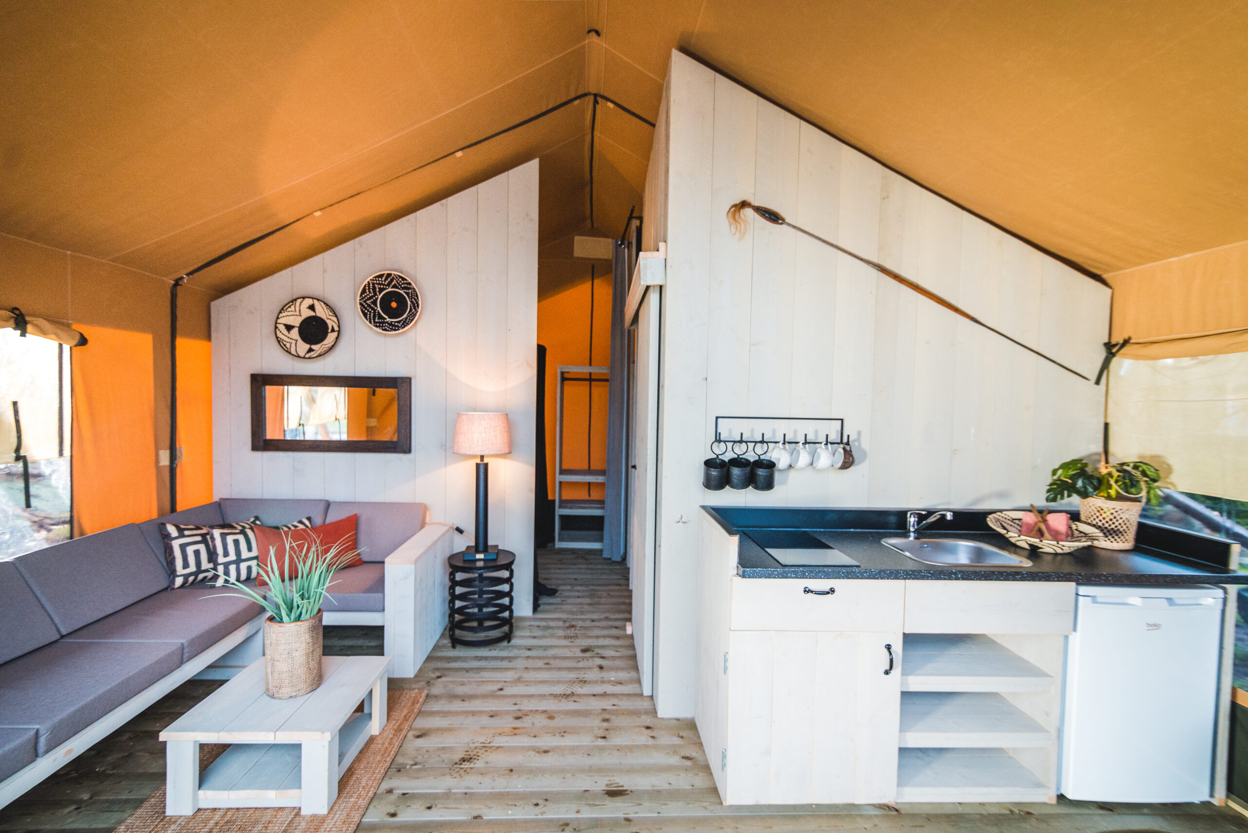 Tips for styling your safari tent