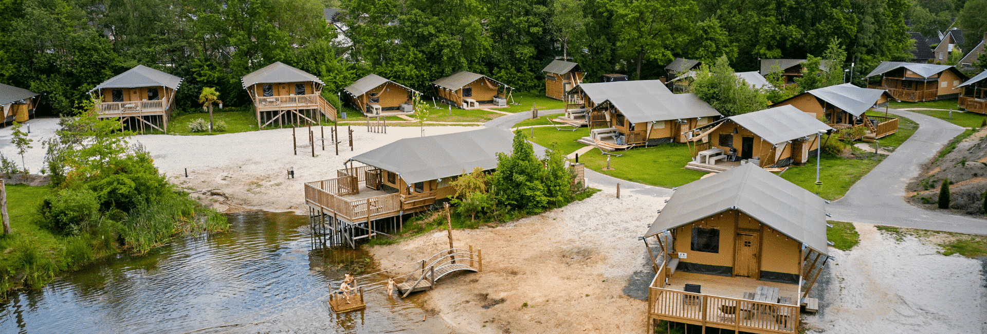 Camping Sallandshoeve Safaritent Cottage